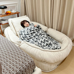 Lazy Sofa That Can Be Used for Lying down and Sleeping, Foldable Human Dog Bed, Suitable for Small Bedrooms, Sofa Tatami, Dual-Purpose Sofa Bed