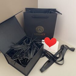 Versace Official Store Original Shopping Tote Bag Versace Gift Bag Paper Bag