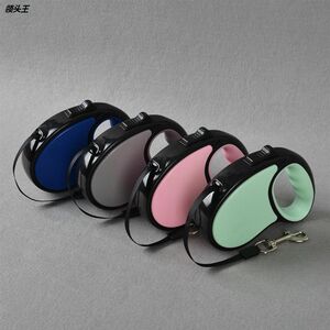 Pet traction rope automatic retractable traction dog chain cat traction band of 3 meters/5 meters new pet supplies
