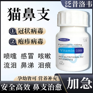 
Famciclovir tablets for cats nasal branch cold sneezing herpes calicivirus veterinary revixi valacyclovir pet