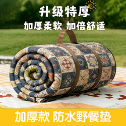 Picnic Mat, Crawling Mat, Spring Outing Camping Travel Mat, Thickened Portable Mat for Outdoor Use, Street Vending, Camping Ground Mat, Ultrasonic