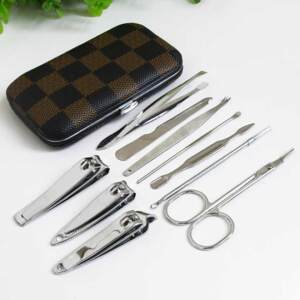 
Ten-piece manicure set, nail scissors set, manicure tools, nail cutting, sewing, DIY materials, tools and finished scissors