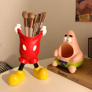 
Pen holder, cute, high-looking pen, cartoon, multi-functional student stationery, sewing DIY materials, tools and finished products