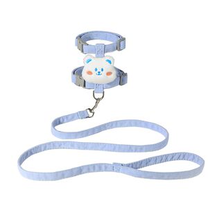 Cat traction rope anti -walking can be adjusted, the cat rope wings wings, kittens to go out with chest strap pet dog supplies