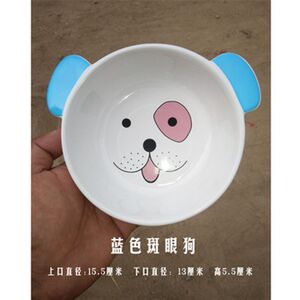Cat Dog Daily Products Pet Bowl teddy dog ​​bowl ceramic cat bowl cat basin puppy bowl pot ceramic cat food
