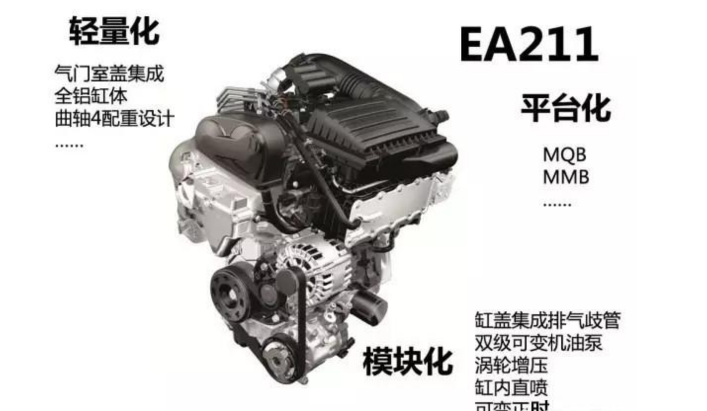 大众ea211发动机结构图图片