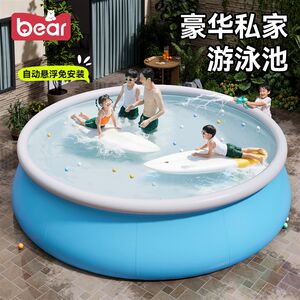 
Inflatable swimming pool for home use for children and babies, thickened family extra large outdoor R outdoor folding adult swimming pool