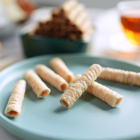 タイのココナッツロール - ゴマワッフルエッグロールクッキー - 300g