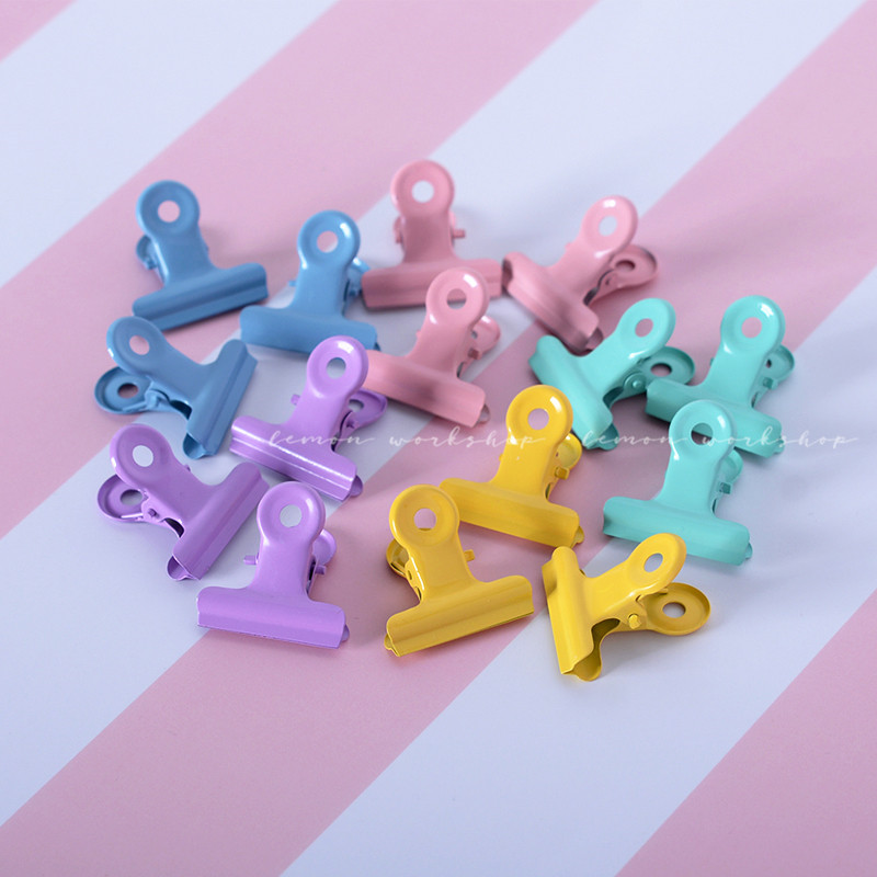 부드러운 마음을 가진 한국 스타일의 소녀 귀여운 핑크색 다채로운 창의적인 편지지 파일 클립 포즈 사진 소품-