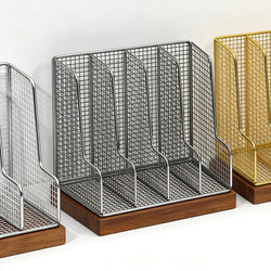 Desktop Book Storage Rack, Student Desk Book Stand, Children's Picture Book Rack, Vertical Bookshelf, Office File Organizer