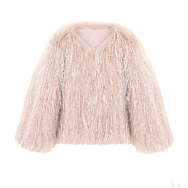 2024 winter new imitation mink fur coat for women, short style, famous ...