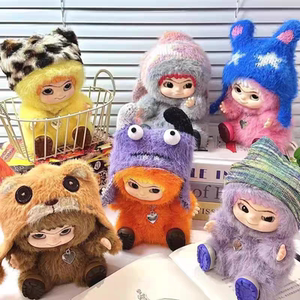 
Spot cross-border WA-KU-KU furry trendy party series Wakuku figure ornaments blind box plush doll for women