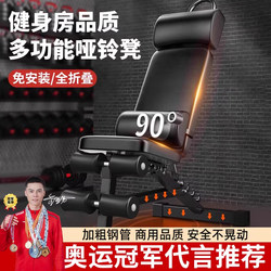 Dumbbell Bench Sit-Up Assistive Device Fitness Equipment for Home Use Men's Multi-Functional Exercise Bird Press Bench