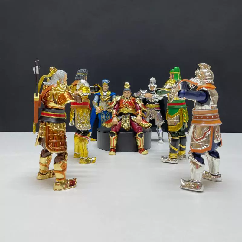 超レア! 三国志 蜀 五虎将 関羽 張飛 趙雲 馬超 黄忠 五人セット