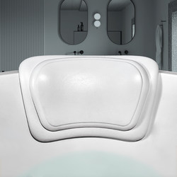 Installation-Free Bathroom Cushion, Bathtub Pillow, Bath Pillow, Non-Slip High-Elastic Neck-Protecting Bath Pillow, Household Bathtub Accessories