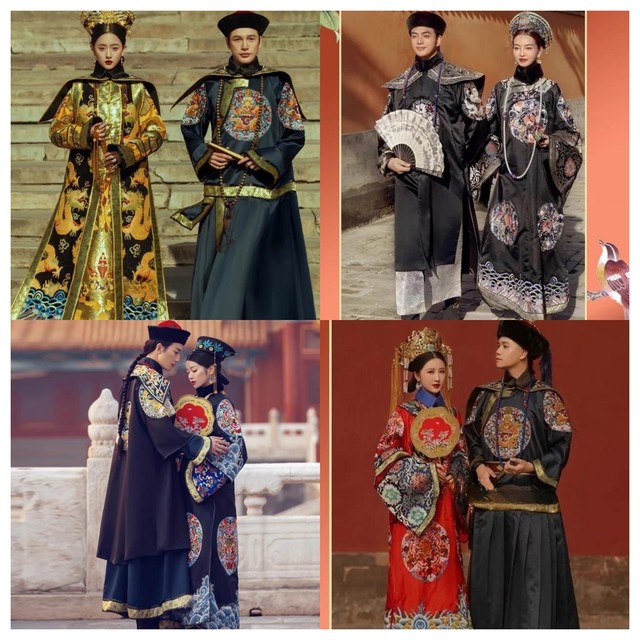 Photographed by the Forbidden City Emperor and Concubine Prince Beile Antique Clothes of the Palace Museum, Men and Women's Ancient Costume Travel Photo Clothes