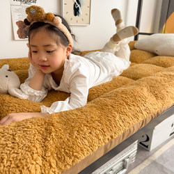 Lamb Wool Mattress Pad, Soft and Plush, for Home Use in Autumn and Winter, Thickened for Student Dormitories, Single Sponge Warm Bedding Pad
