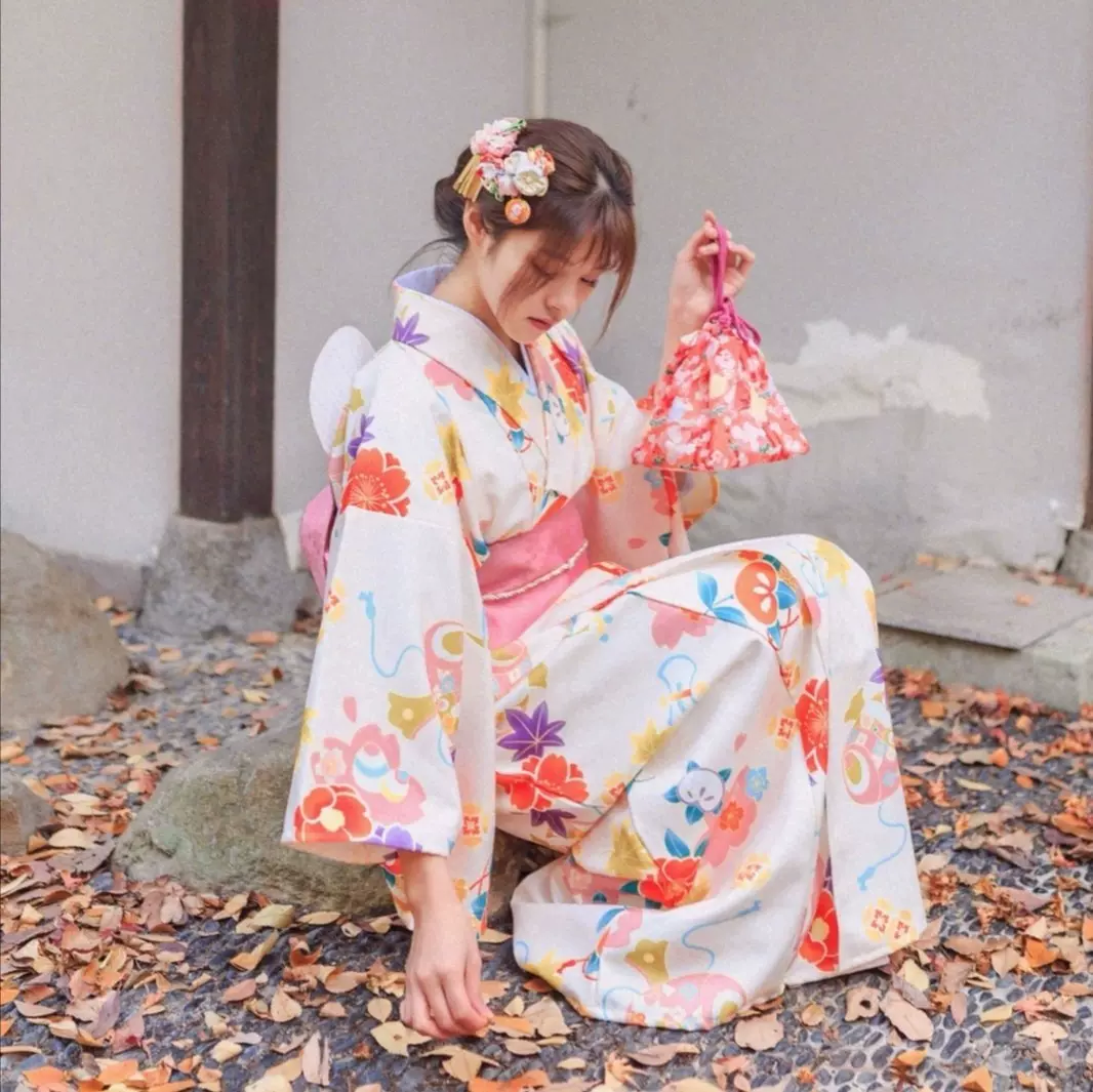 出租 H0108 佳令和服日式改良和服浴衣花火大会浴衣租赁