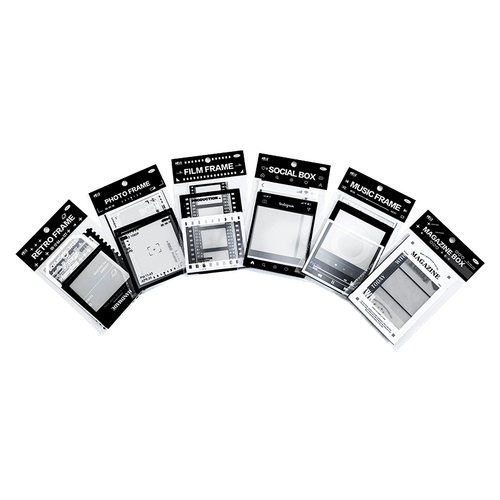 Музей рамки ПЭТ белые чернила сумка просты