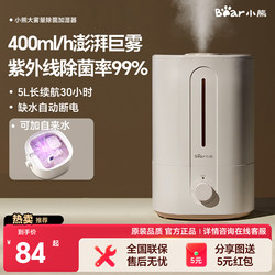 Bear Humidifier for Home Use, Small and Silent, Suitable for Bedrooms, Pregnant Women, and Babies, with Large Mist Output, Air Purification Spray, Desktop Model, New Design