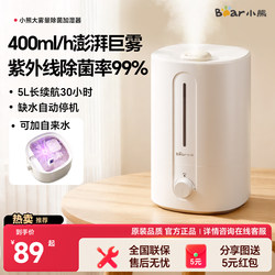 Bear Humidifier for Home Use, Large Mist Output, Small Size for Bedroom, Quiet and Silent, Suitable for Pregnant Women and Babies, Living Room Desktop Air Large Mist Sprayer