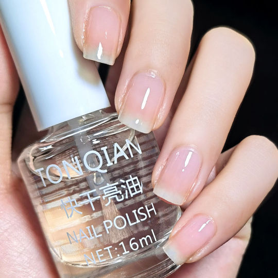 10 Gouttes D'eau De Vernis à Ongles Fait Main, Super Longs Clous Ré
