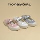 honeyGIRL half slippers for women 2025 summer new cross-section thick-soled toe shoes breathable casual and versatile single shoes