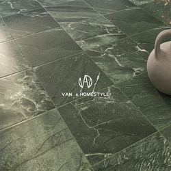 Vanne French-Style Light Retro Bathroom Tiles 600×1200 Floral Pattern Kitchen Pastoral Green Series Floral Wall Tiles