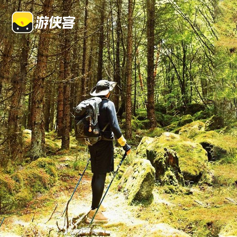 游侠客甲尔猛措一日跟团游 厄尔娜沟丛林穿梭 川西徒步 成都往返