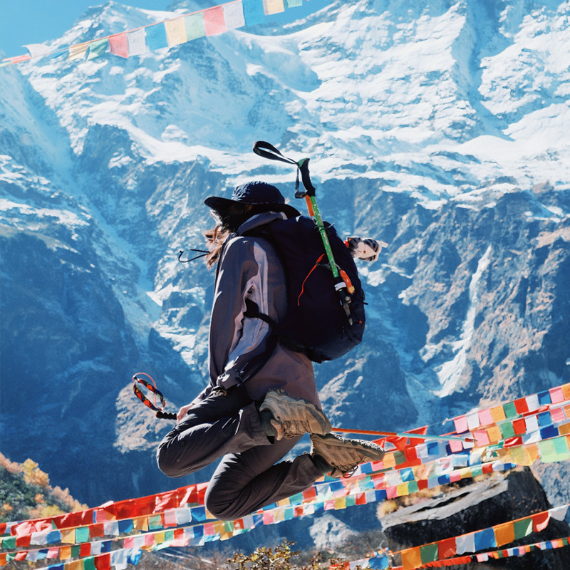 游侠客徒步雨崩村7天6晚跟团梅里雪山冰湖神瀑飞来寺香格里拉旅游