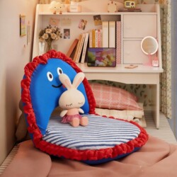 Floor Cushion Lazy Sofa Tatami Folding Chair Bed Backrest Chair Bedroom Bay Window Children's Small Sofa Chair