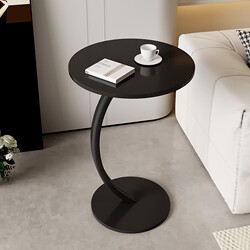 Small Coffee Table for Living Room 2023 New Model Simple Modern Creative Sofa Side Table Internet-Famous Round Table Bedside Cabinet Storage Rack