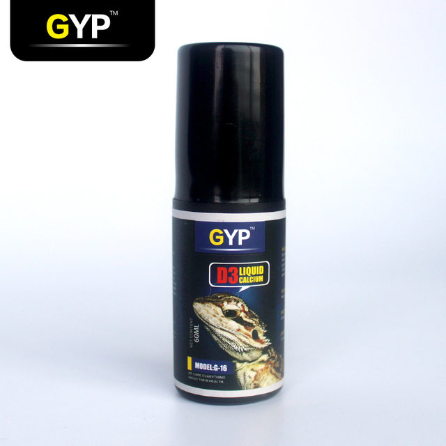 Bessie GYP reptile liquid calcium spray contains D3 calcium supplement tortoise lizard chameleon