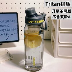 Dodge Maternal and Infant-Grade Large-Capacity Sports Water Cup, Portable and Popular, Suitable for Office Use, Male Students, Anti-Fall Plastic Cup