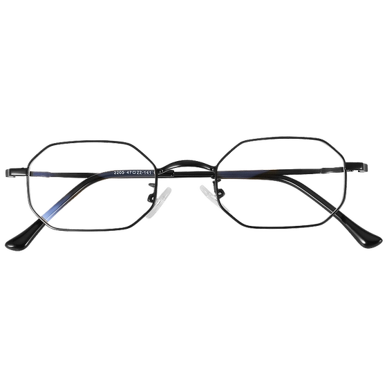 Multilateral retro small frame glasses rack men and women Korean edition fashion glasses frame can be used to prevent blue light myopia glasses