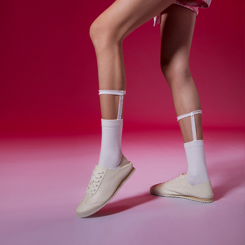 Bella Lily Women's Cowhide Soft Sole Shoes White