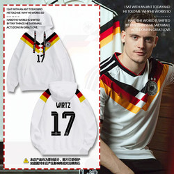 2026 World Cup Germany Team Uniform German Player Version Football Clothing Hooded Sweatshirt Men's and Women's Fan Jacket