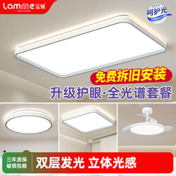 Living Room Lamp, Modern, Simple and Elegant, Main Light, Full Spectrum Eye Protection Led Ceiling Lamp, Whole House Lighting, 2025 Model, Luxury Gold