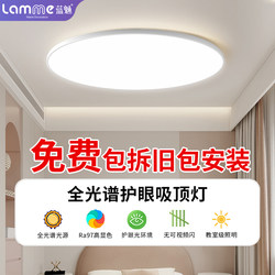 Full Spectrum Eye Protection Bedroom Lamp Modern Simple Led Ceiling Lamp Living Room 2025 New Model Master Bedroom Room Lighting Fixtures
