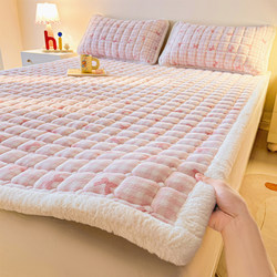 Winter Milk Velvet Mattress Pad 180X200 Home Mattress Topper Single Student Dormitory Thick Mattress Pad