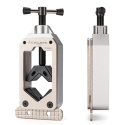 CYCLISTS bicycle front fork pipe cutting tool road bike carbon fiber seat post cutting holder handlebar shortening