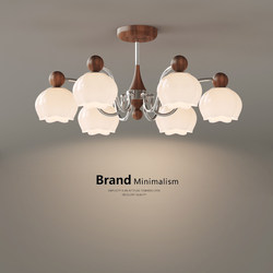 French Mid-Century Style Living Room Chandelier 2026 New Cream Style Bedroom Dining Room Lamp Hall Main Lamp High-End Lighting Fixtures