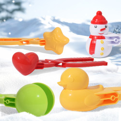 Snowball Maker Toy for Kids, Snow Play Tool, Snowball Clip, Snowball Fight, Snow Collecting Tool, Little Duck, Winter Snowman Making