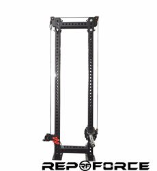 Squat Rack Simple High-Low Pull Attachment, High-Low Pull Back, Hanging Plate Type, Column Installation