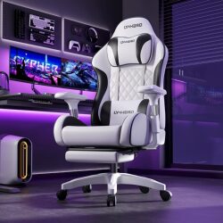 E-Sports Chair, Waist-Protecting Gaming Chair, Comfortable for Long Periods of Sitting, Dormitory Chair, Home Computer Chair, Reclining Ergonomic Chair