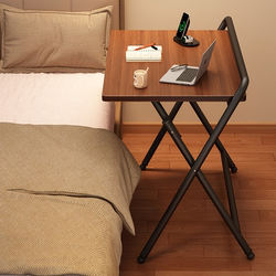 Bedroom Bedside Small Table, Movable Foldable Table, Desk, Study Computer Table, Home Workbench, Homework Desk