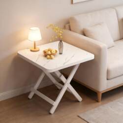 Foldable Dining Table for Home Use, Portable Small Apartment Dining Table, Simple Student Study and Homework Square Table