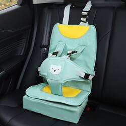 Children's Portable Car Safety Seat, Universal for Baby Electric Vehicles, Simple Baby Car Seat Cushion for 0-3-6 Years Old