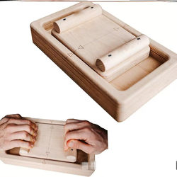 Creative Wooden Finger Strength Training Device for Wrist Power, Arm Wrestling, Rock Climbing, and Finger Pull Competitions