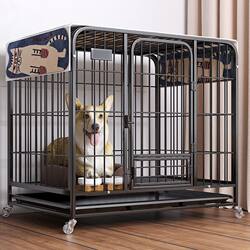 Xinjiang Free Shipping Dog Cage for Small Dogs, Teddy, Indoor Use, Free Shipping with Toilet, Medium-Sized Dogs, Large Dogs, Dog Cage for Golden Retriever